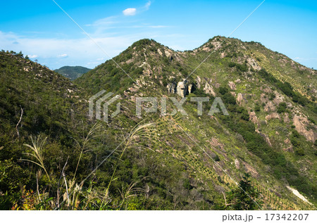 鷹ノ巣山の稜線 17342207