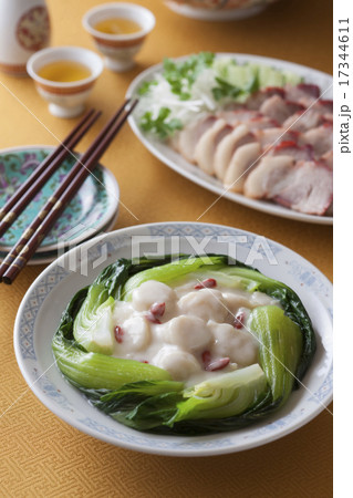 ?油扇貝青梗菜 17344611