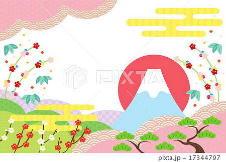 年賀状テンプレート&年賀素材 年賀状テンプレート&年賀素材 17344797