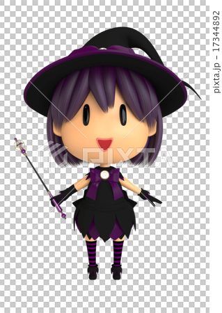 紫色の魔法少女 紫色の魔法少女 17344892