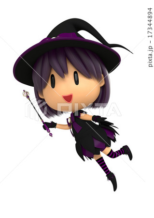 紫色の魔法少女 17344894