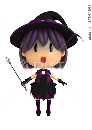 紫色の魔法少女 17344895