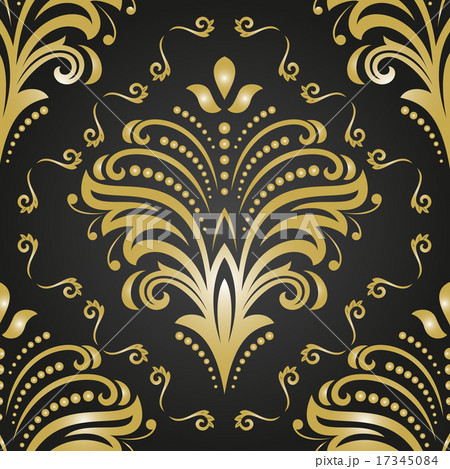 Seamless Oriental Vector Background 17345084