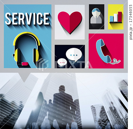 Customer Service Consultant Hospitality Care Concept Customer Service Consultant Hospitality Care Concept 17346055
