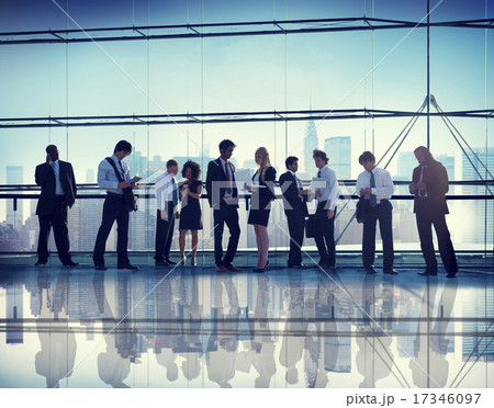 Business Corporate People Digital Communication Connection Conce 17346097