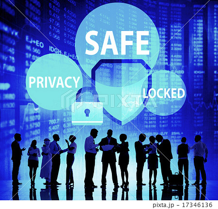 Safe Privacy Locked Security Protection Safe Insurance Concept 17346136
