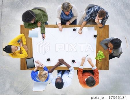 Diversity Casual Team Meeting Brainstorming Concept 17346184