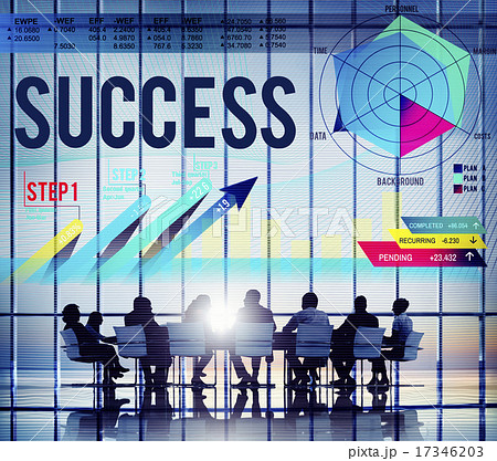 Success Successful Goal Achievement Complete Concept 17346203