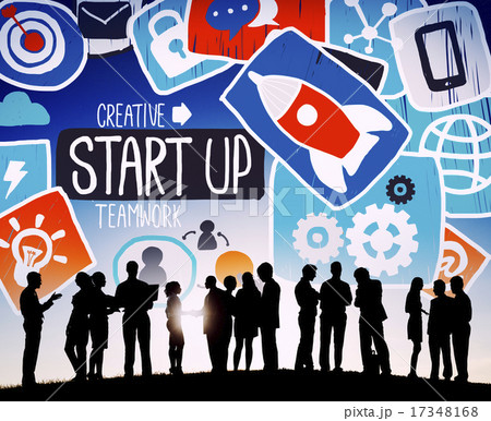 Start Up Launch Growth Success Idea Business Concept 17348168
