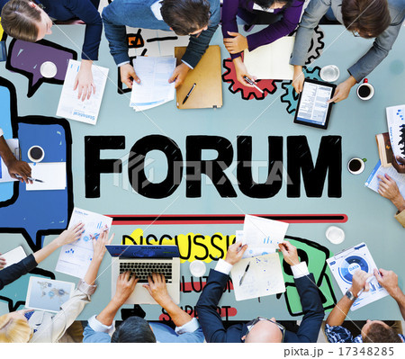 Forum Chat Message Discuss Talk Topic Concept 17348285