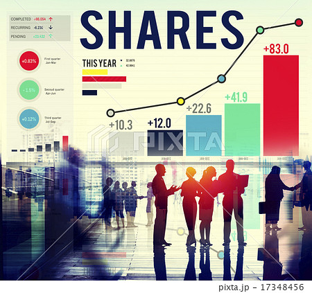 Shares Sharing Shareholder Corporate Concept 17348456