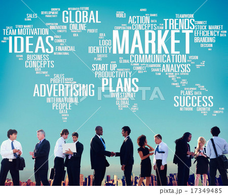 Market Plans Ideas Advertising Business Strategy Concept Market Plans Ideas Advertising Business Strategy Concept 17349485