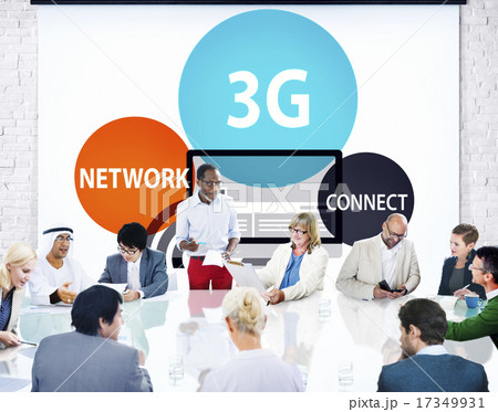 3G Networking Technology Innovation Connection Concept 17349931