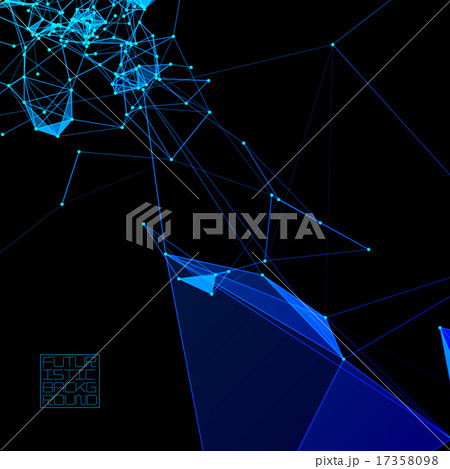 Abstract background with dotted grid 17358098