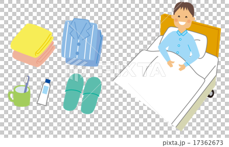 Hospitalization inpatient accessory - Stock Illustration [17362673] - PIXTA