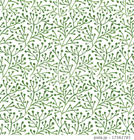 seamless pattern with green branches seamless pattern with green branches 17362785