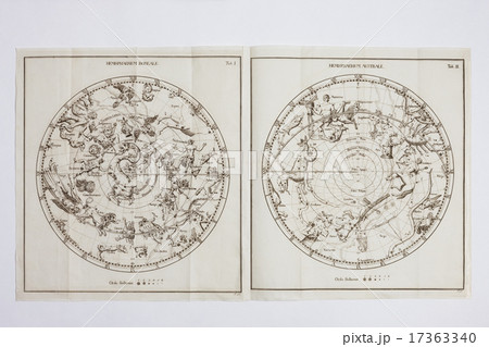 アンティークの天体図 アンティークの天体図 17363340