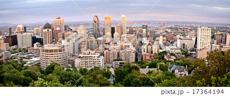 Panoramic Photo Montreal city 17364194