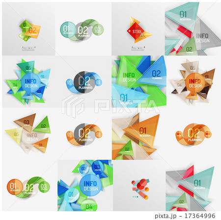 Modern geometric design temlates, universal diagram, banner, number options, workflow layout, steps Modern geometric design temlates, universal diagram, banner, number options, workflow layout, steps 17364996