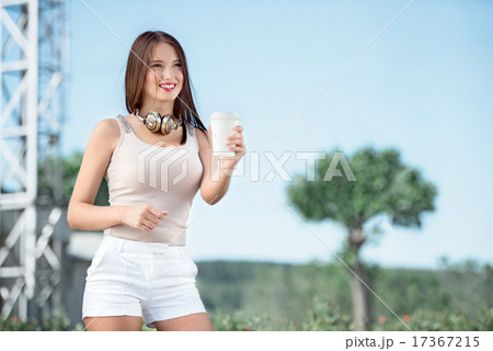 Walk with caffeine. Walk with caffeine. 17367215