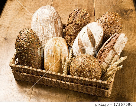 Various types of bread 17367696