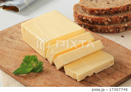 Block of fresh butter 17367746