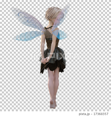 可愛い妖精　デフォルメ　perming3DCGイラスト素材 17368357