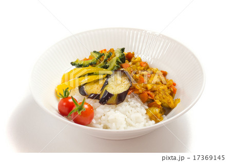 夏野菜ドライカレー 夏野菜ドライカレー 17369145