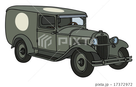 Vintage military ambulance 17372972