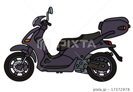 Dark scooter 17372978