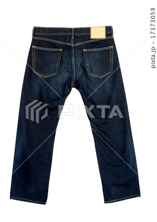 Jeans on isolated white background 17373059