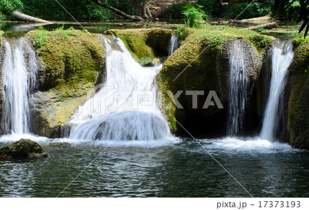 Ched Sao Noi waterfall National Park in Thailand Ched Sao Noi waterfall National Park in Thailand 17373193