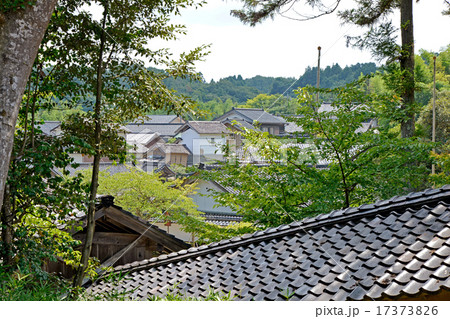 能登の門前町風景 17373826