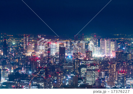 東京・夜景【新宿副都心方面】 17376227