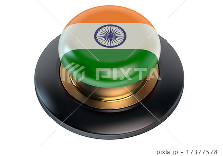 India flag button 17377578