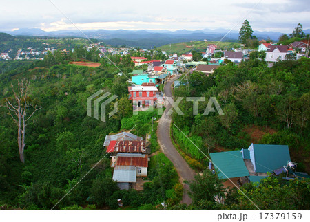 Dalat suburbs, Vietnam country 17379159