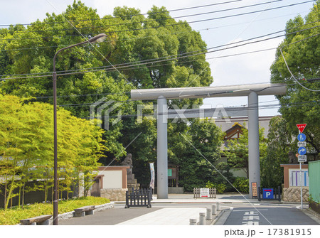 杉並区にある阿佐谷神明宮の大鳥居 17381915