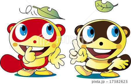 狸のキャラクター 狸のキャラクター 17382623