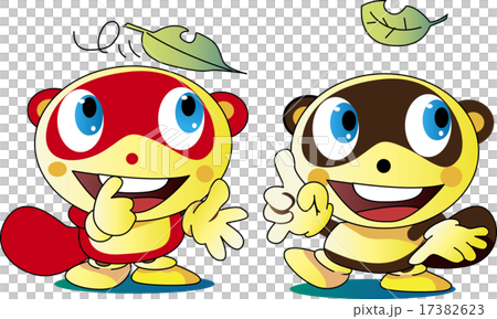 狸のキャラクター 狸のキャラクター 17382623