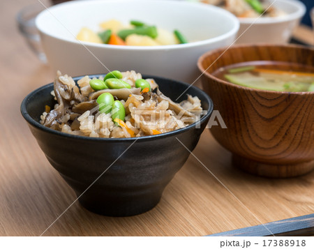 舞茸ご飯 17388918