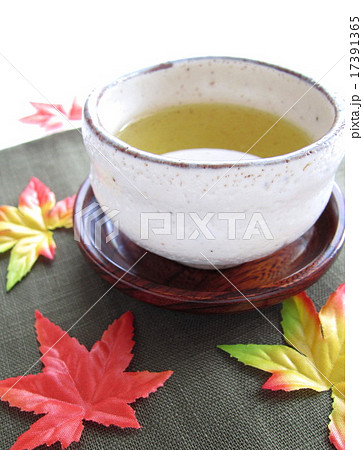 緑茶 秋イメージ 緑茶 秋イメージ 17391365