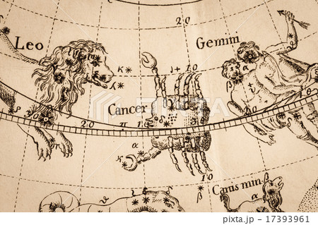 アンティークの天体図 アンティークの天体図 17393961