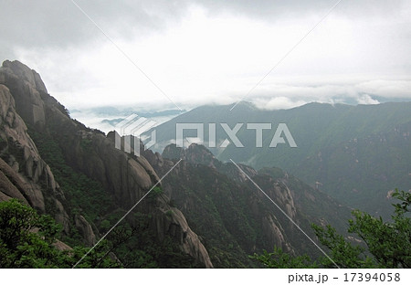 中国の名山　黄山 17394058