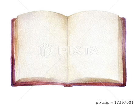 アンティーク 本 見開きのイラスト素材 17397001 Pixta