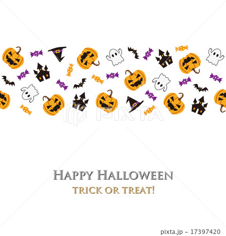 ハロウィン　カード 17397420