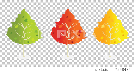 秋天的樹葉 17398484