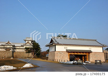 金沢城三の丸　河北門二の門と五十間長屋 17400175