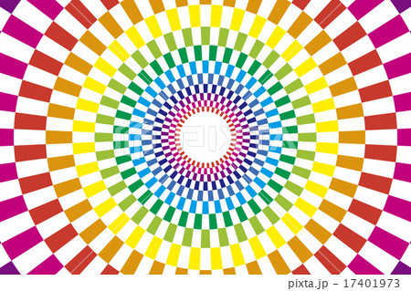 背景素材壁紙,モザイク柄,モザイク模様,ステンドグラス,円形,円型,輪,サークル状,放射状,窓ガラス 17401973