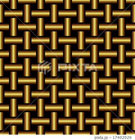 一崩し B　金　背景　黒 17402026