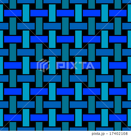 一崩し B　青系　背景　黒 17402108